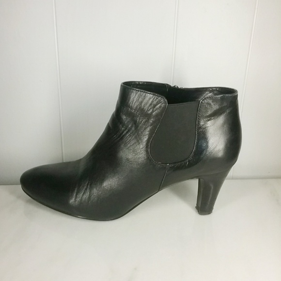 Bandolino Shoes - Bandolino Black Ankle Boots Size 9 1/2
